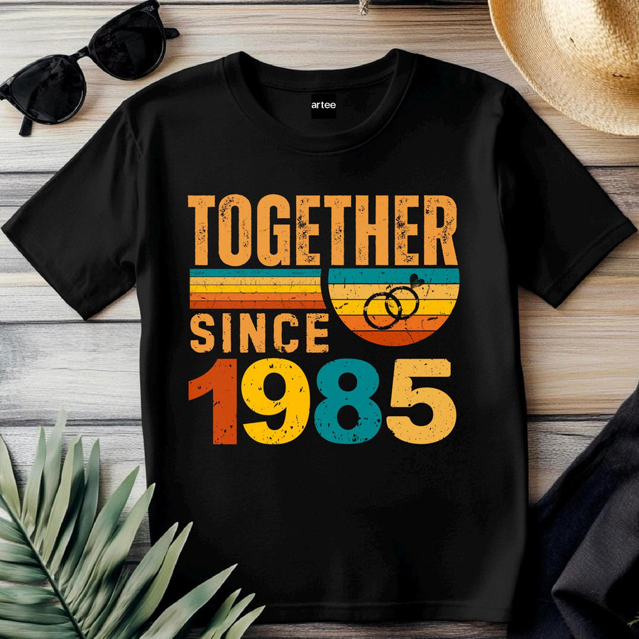 40 years married gift, 40th anniversary, 1985 anniversary gift, 40th wedding present, ruby anniversary, ruby wedding gif