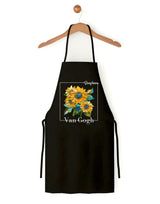 Van Gogh Sunflowers Apron | Artist Painting Apron | Sunflowers Kitchen Apron | Gift for Artists and Painters | Van Gogh 
