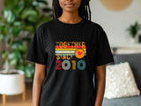 Custom Anniversary Couple T-Shirt – Together Since [Year] Unisex Tee