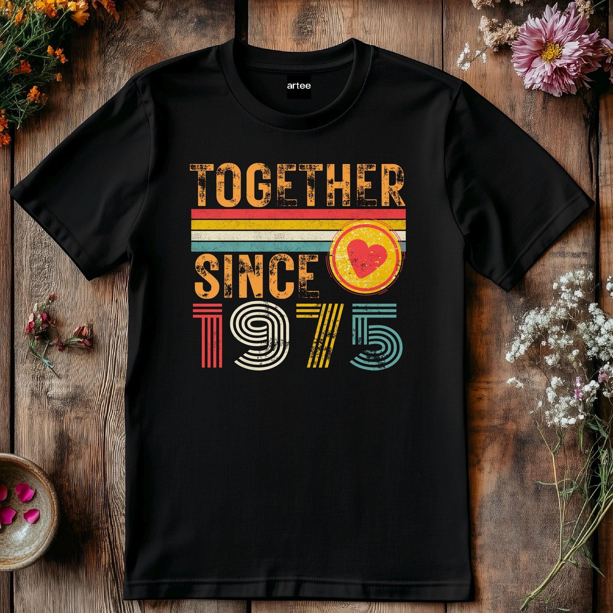 51 Years Married Gift | 51st Wedding Anniversary Gift | 1975 Anniversary Gift | Golden Anniversary Present | Wedding Gift for Couple