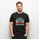 1990 35th Birthday T-Shirt | Funny 35th Gifts for Him, Gifts for Him | Classic 35th T-Shirt for Men
