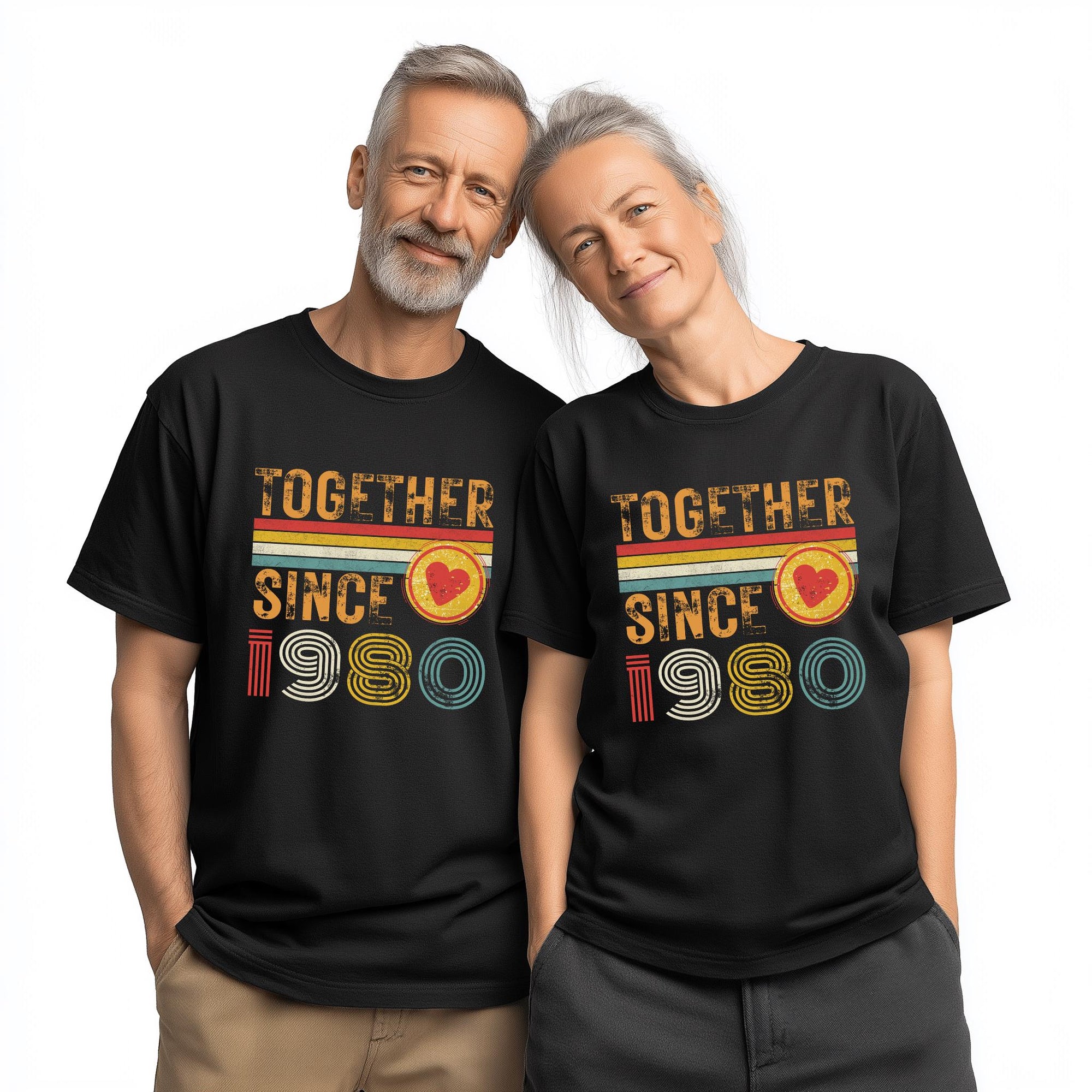 46 Years Married Gift | 46th Anniversary Shirt | 1980 Anniversary Gift | Sapphire Anniversary Inspired Present | Wedding Gift for Couple