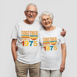 51 years married gift, 51th anniversary, 1975 anniversary gift, golden anniversary, golden wedding gift, 51th wedding pr