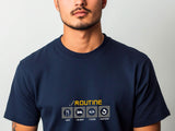 Developer Routine Shirt, Eat Sleep Code Repeat Tee, Funny Programmer T-Shirt, Software Engineer Gift, Coding Unisex Shir