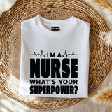 I Am a Nurse Shirt, Funny Nursing T-Shirt, Proud RN Gift Tee, Healthcare Worker Shirt, Medical Unisex Tee