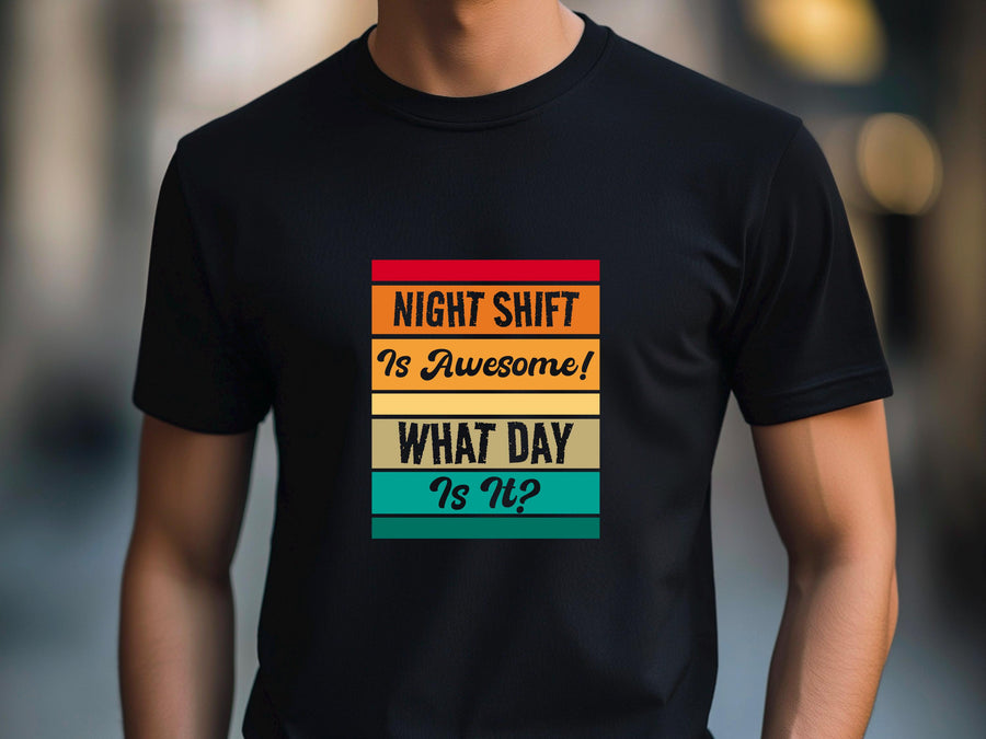 Funny Night Shift Nurse T-Shirt – Healthcare Hero Tee