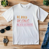 Graphic Designer T-Shirt, Bold Typography Tee