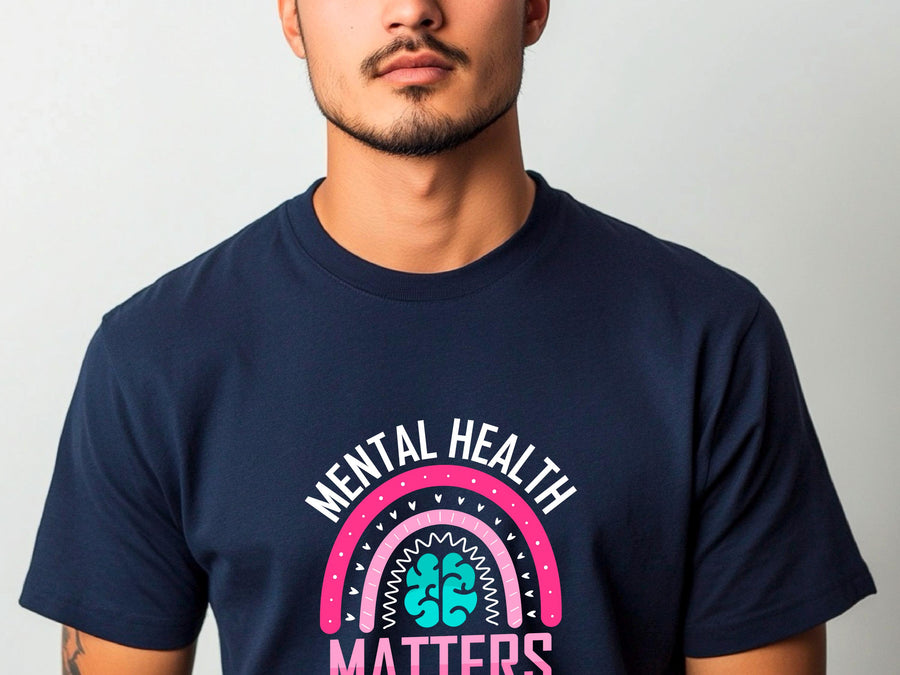 Mental Health Matters T-Shirt, Positive Quote Graphic Tee