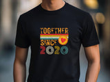 2020 To Anniversary T-Shirt, Matching Anniversary Shirts, Custom Anniversary Shirt Gift For Couple, Wifey and Hubby Tee,