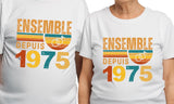 Cadeau 50 ans de mariage, 50e anniversaire, cadeau anniversaire 1975, noces d’or, cadeau noces d’or, cadeau 50e annivers