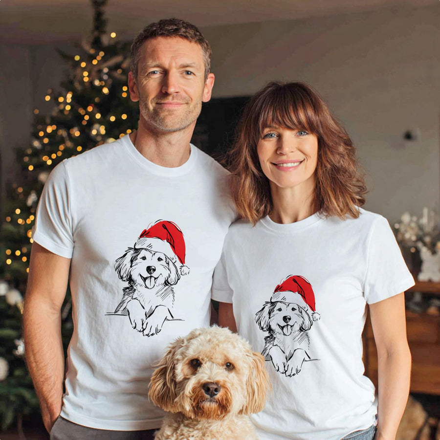 Cute Cavapoo Dog Christmas T-Shirt | Holiday Gift