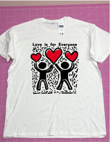 Keith Haring Inspired T-Shirt – Love is for Everyone Pop Art Tee