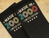 Socks 25th Birthday Gifts For Men Or Women 2000 25 Years Old