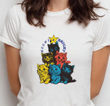 Meowy Catmas Shirt – Cute Cat Christmas Tree Tee, Merry Catmas Gift for Cat Lovers, Holiday Cat Mum T-Shirt, Funny Xmas 
