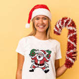 Funny Christmas Six Seven Meme T Shirt | Festive Holiday Cartoon Tee | Humorous Xmas Gift For Men Women Kids | Christmas