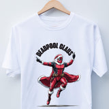 Deadpool Claus Christmas T-Shirt – Funny Deadpool Santa Tee, Marvel Xmas Shirt, Superhero Christmas Gift for Him or Her