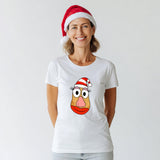 Funny Christmas Potato T Shirt | Festive Spud Tee | Cute Holiday Food Shirt | Humorous Xmas Gift For Potato Lovers Men W
