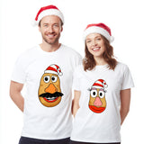Funny Christmas Potato T Shirt | Festive Spud Tee | Cute Holiday Food Shirt | Humorous Xmas Gift For Potato Lovers Men W
