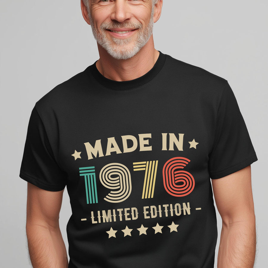 1976 50th Birthday T-Shirt | Funny 50th Gifts for Him and Her, Gifts for Him | Classic 50th T-Shirt for Men and Women