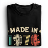 1976 50th Birthday T-Shirt | Funny 50th Gifts for Him and Her, Gifts for Him | Classic 50th T-Shirt for Men and Women