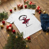 Deadpool Claus Christmas T-Shirt – Funny Deadpool Santa Tee, Marvel Xmas Shirt, Superhero Christmas Gift for Him or Her