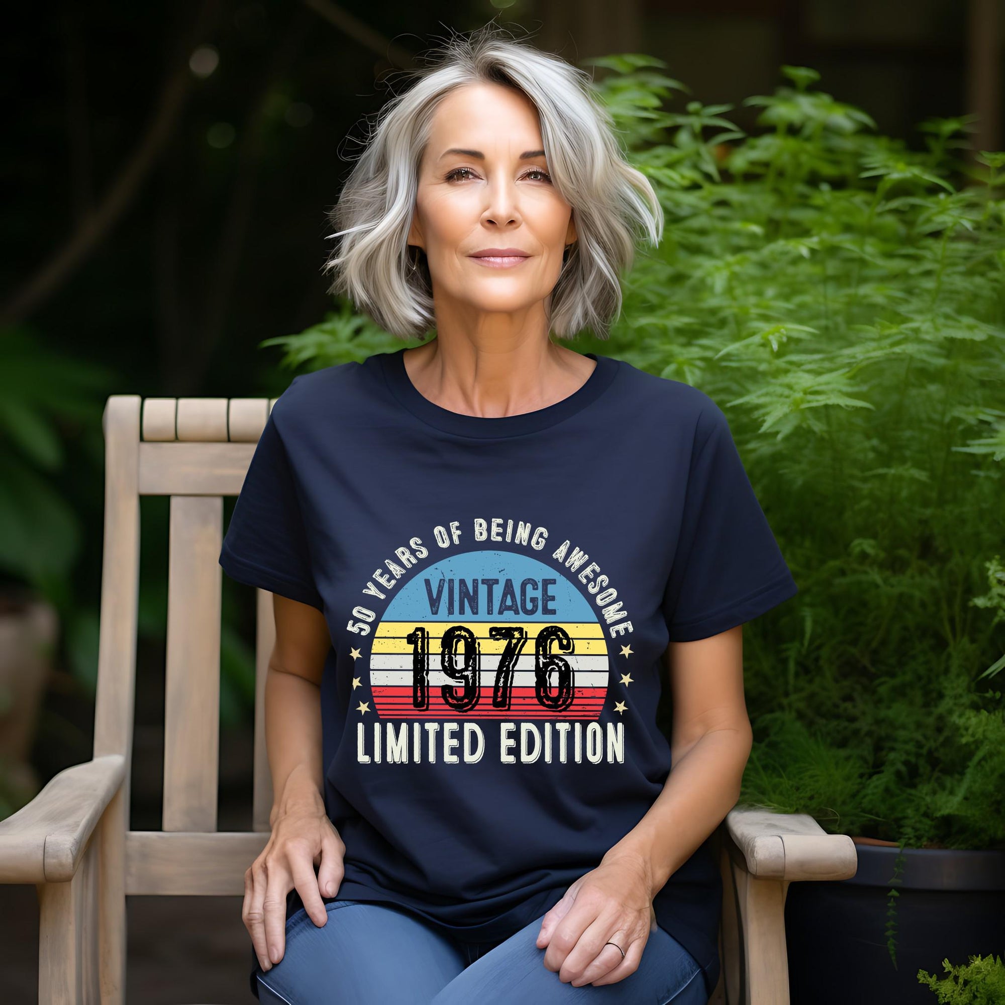 Vintage 1976 50th Birthday T-Shirt | Funny Gift for Dad