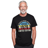 Vintage 1976 50th Birthday T-Shirt | Funny Gift for Dad