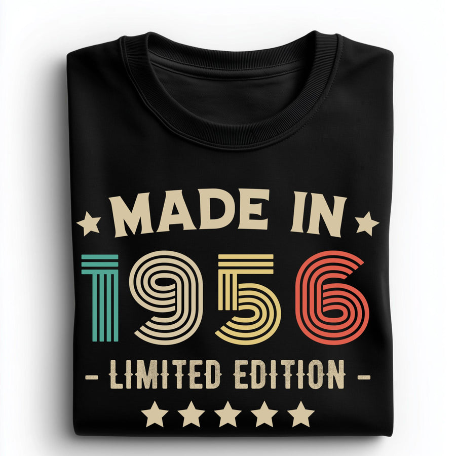 70th Birthday T-Shirt | Funny 1956 Gift for Him & Her