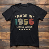70th Birthday T-Shirt | Funny 1956 Gift for Him & Her