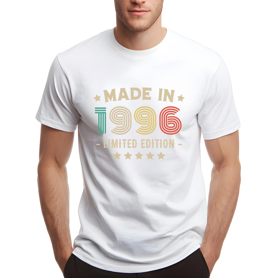 1996 30th Birthday T-Shirt | Funny 30th Gifts for Him and Her | Classic Birthday Shirt for Men and Women