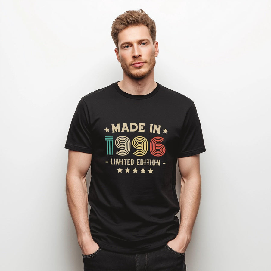 1996 30th Birthday T-Shirt | Funny 30th Gifts for Him and Her | Classic Birthday Shirt for Men and Women