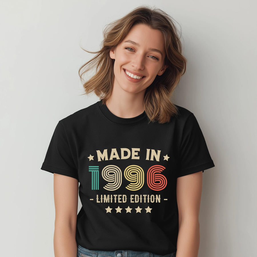 1996 30th Birthday T-Shirt | Funny 30th Gifts for Him and Her | Classic Birthday Shirt for Men and Women