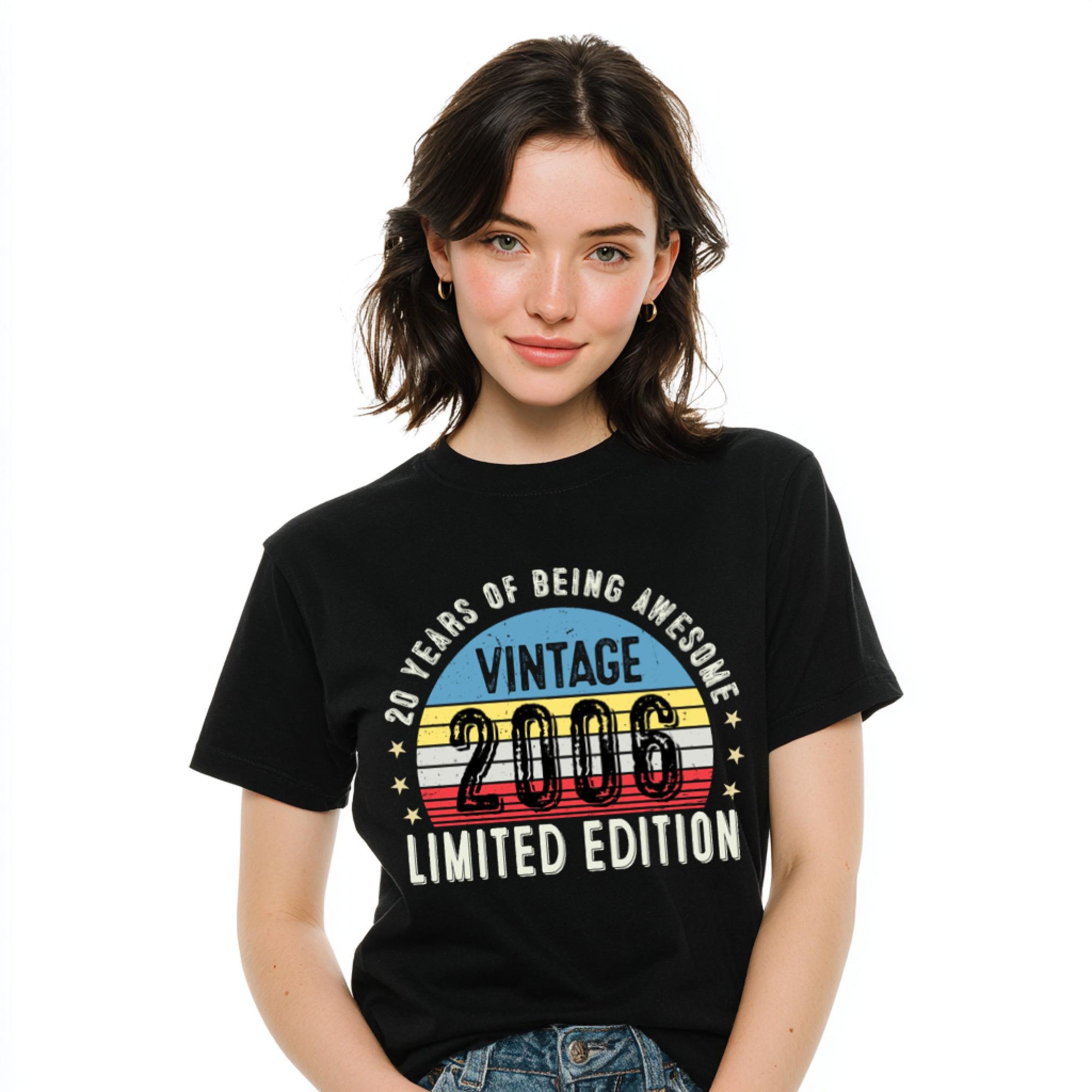 2006 20th Birthday T-Shirt | Funny 20th Gifts for Him and Her | Classic 20th T-Shirt for Men and Women