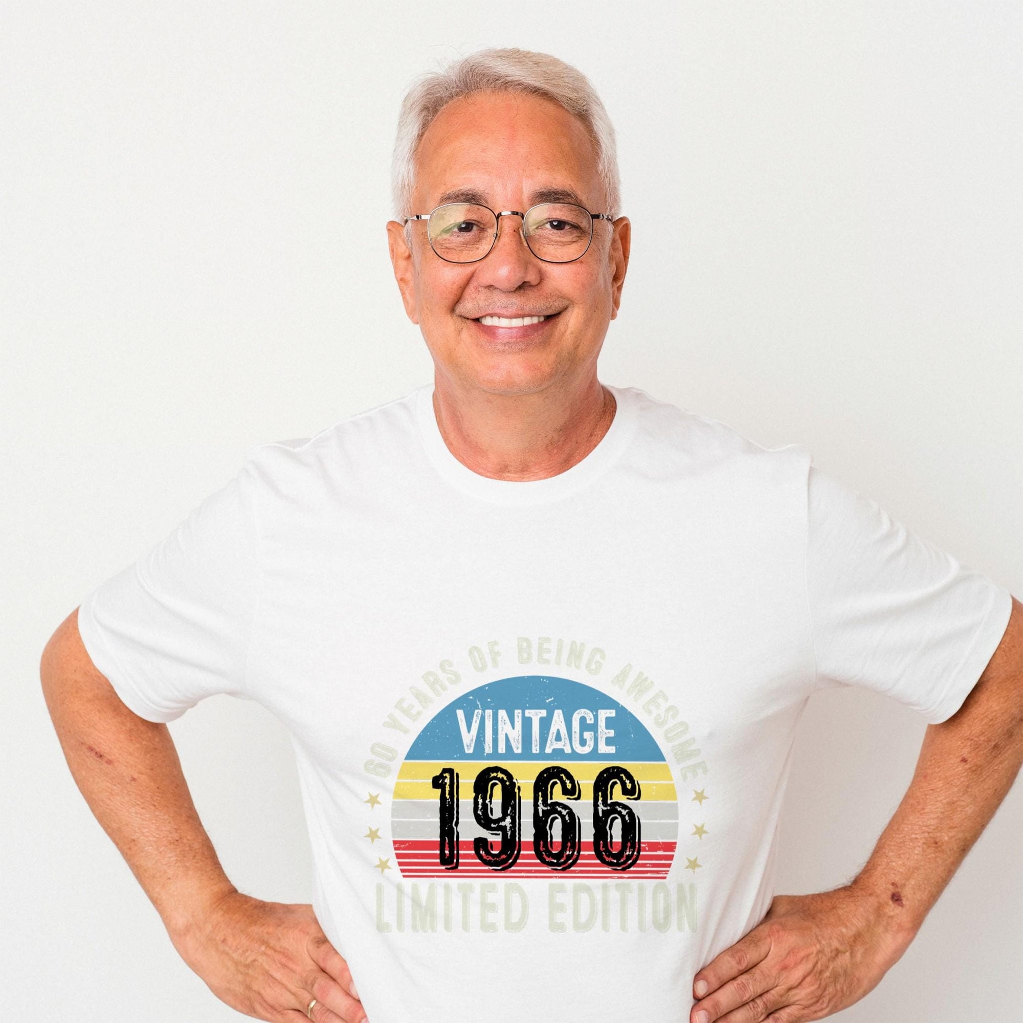 1966 60th Birthday T-Shirt | Vintage Limited Edition Design