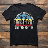 Vintage 1966 60th Birthday T-Shirt | Gift for Dad