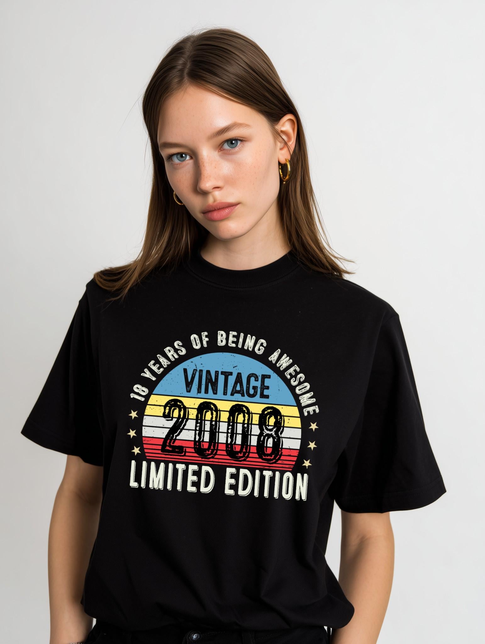 2007 18th Birthday T-Shirt | Funny 18th Gifts for Son, Gifts for Him | Classic 18th T-Shirt for Men