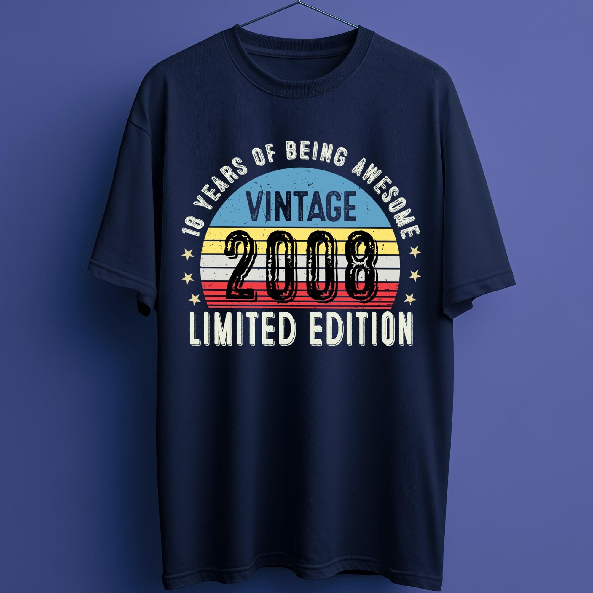 2007 18th Birthday T-Shirt | Funny 18th Gifts for Son, Gifts for Him | Classic 18th T-Shirt for Men