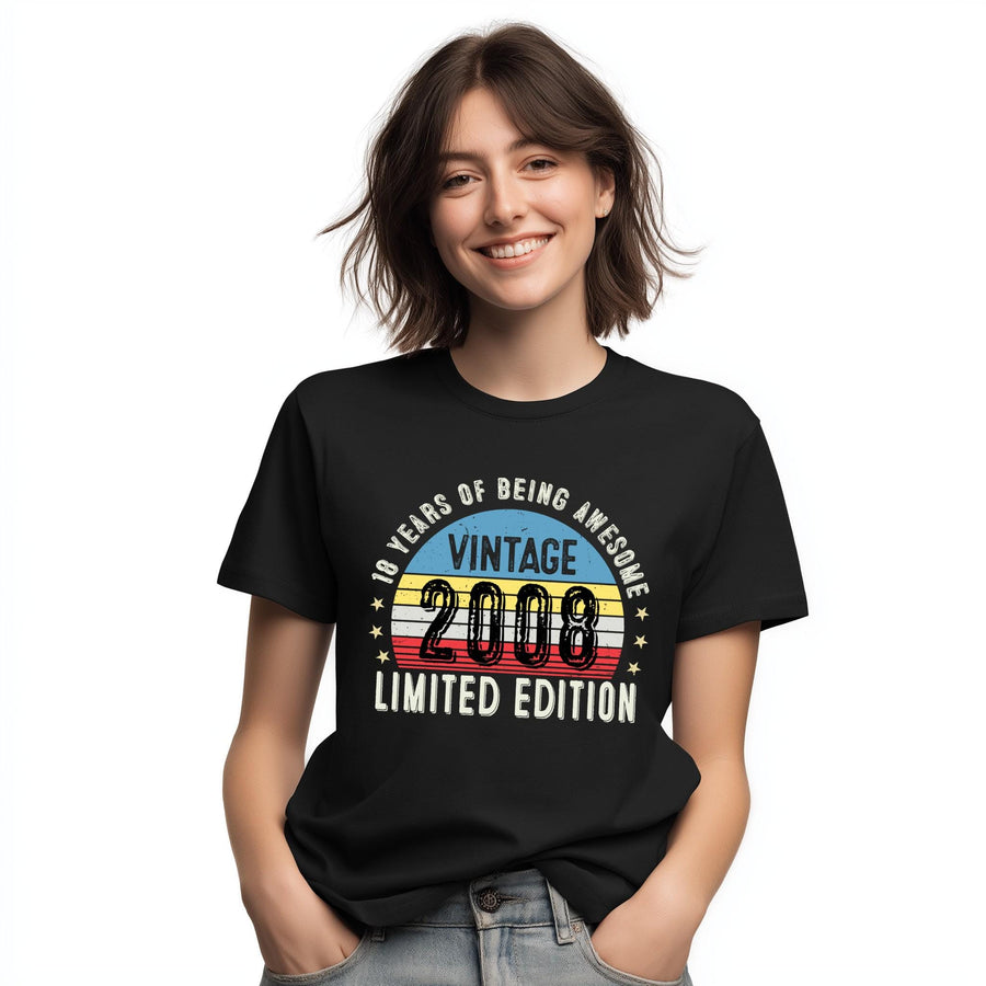 2007 18th Birthday T-Shirt | Funny 18th Gifts for Son, Gifts for Him | Classic 18th T-Shirt for Men