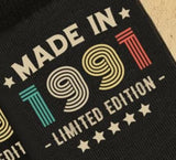 35th Birthday Socks | Limited Edition Made In 1991