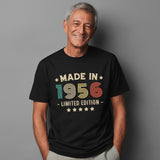 70th Birthday T-Shirt | Funny 1956 Gift for Him & Her