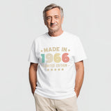 1966 60th Birthday T-Shirt | Funny 60th Gifts for Him and Her | Classic Birthday Shirt for Men and Women