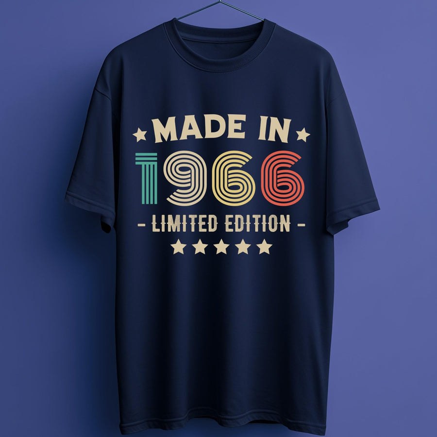 1966 60th Birthday T-Shirt | Funny 60th Gifts for Him and Her | Classic Birthday Shirt for Men and Women