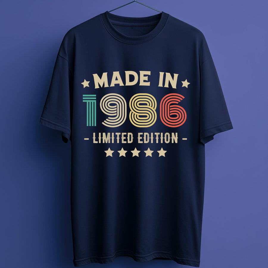 1986 40th Birthday T-Shirt | Funny 40th Gifts for Him and Her | Classic Birthday Shirt for Men and Women