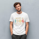 1986 40th Birthday T-Shirt | Funny 40th Gifts for Him and Her | Classic Birthday Shirt for Men and Women
