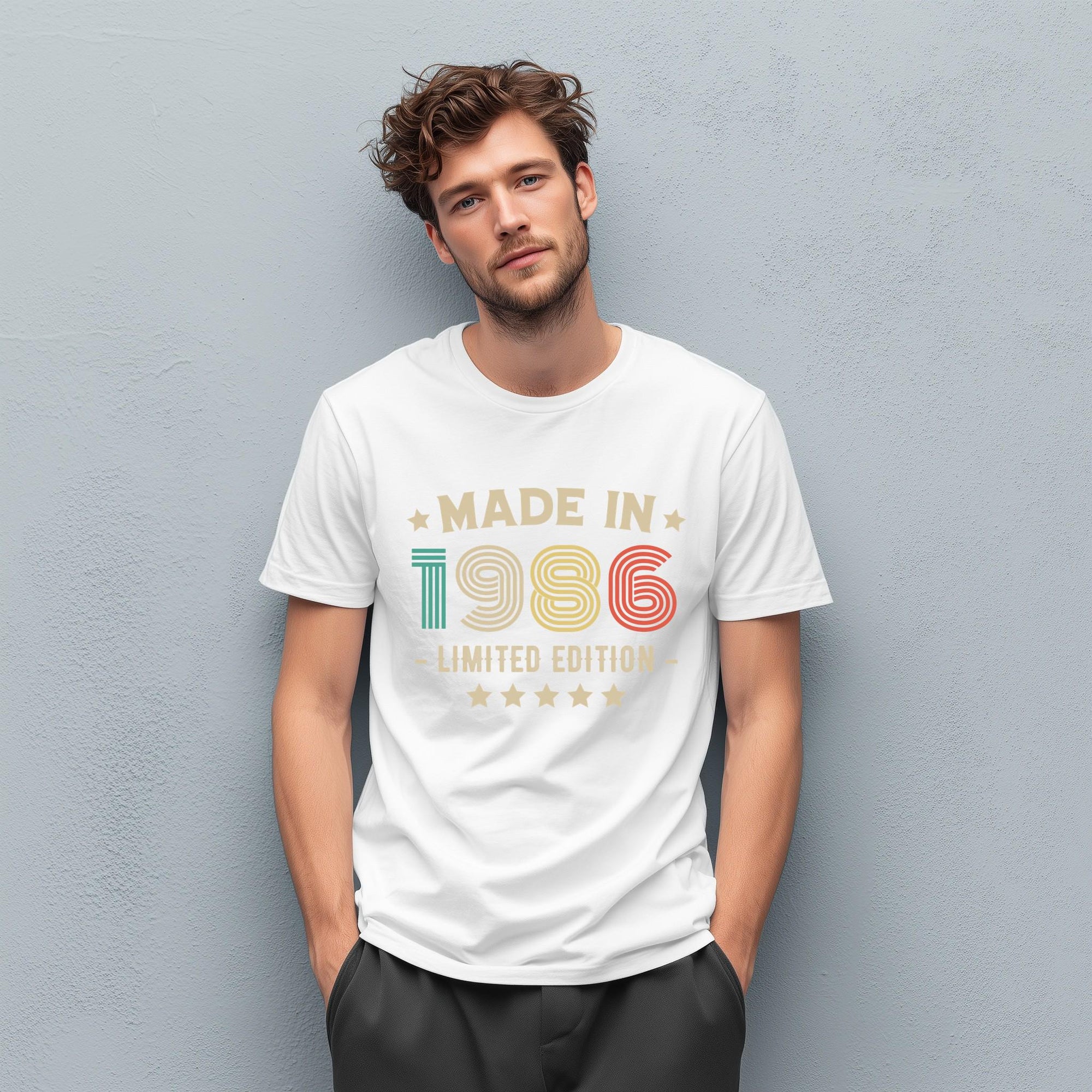 1986 40th Birthday T-Shirt | Funny 40th Gifts for Him and Her | Classic Birthday Shirt for Men and Women