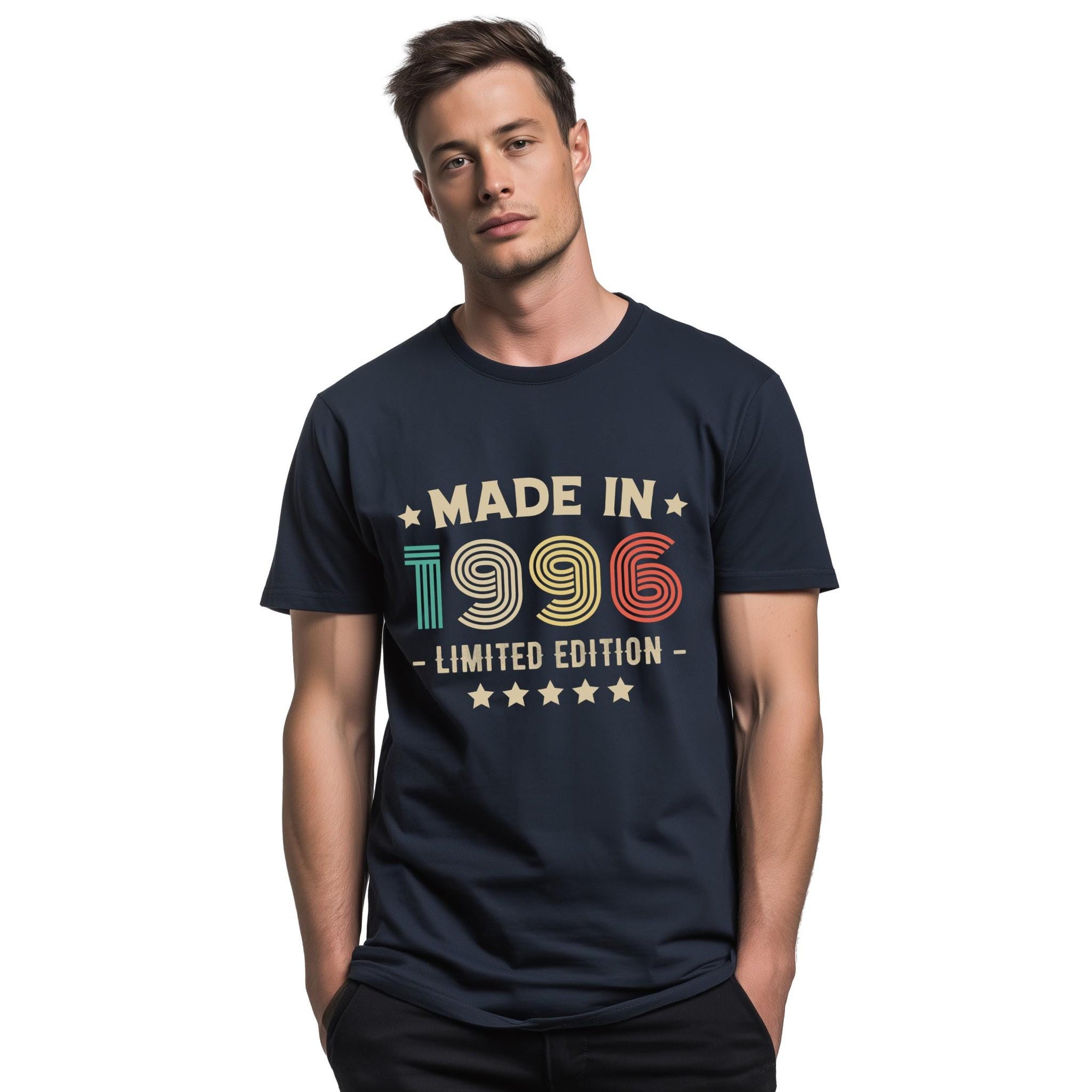 1996 30th Birthday T-Shirt | Funny 30th Gifts for Him and Her | Classic Birthday Shirt for Men and Women