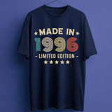 1996 30th Birthday T-Shirt | Funny 30th Gifts for Him and Her | Classic Birthday Shirt for Men and Women