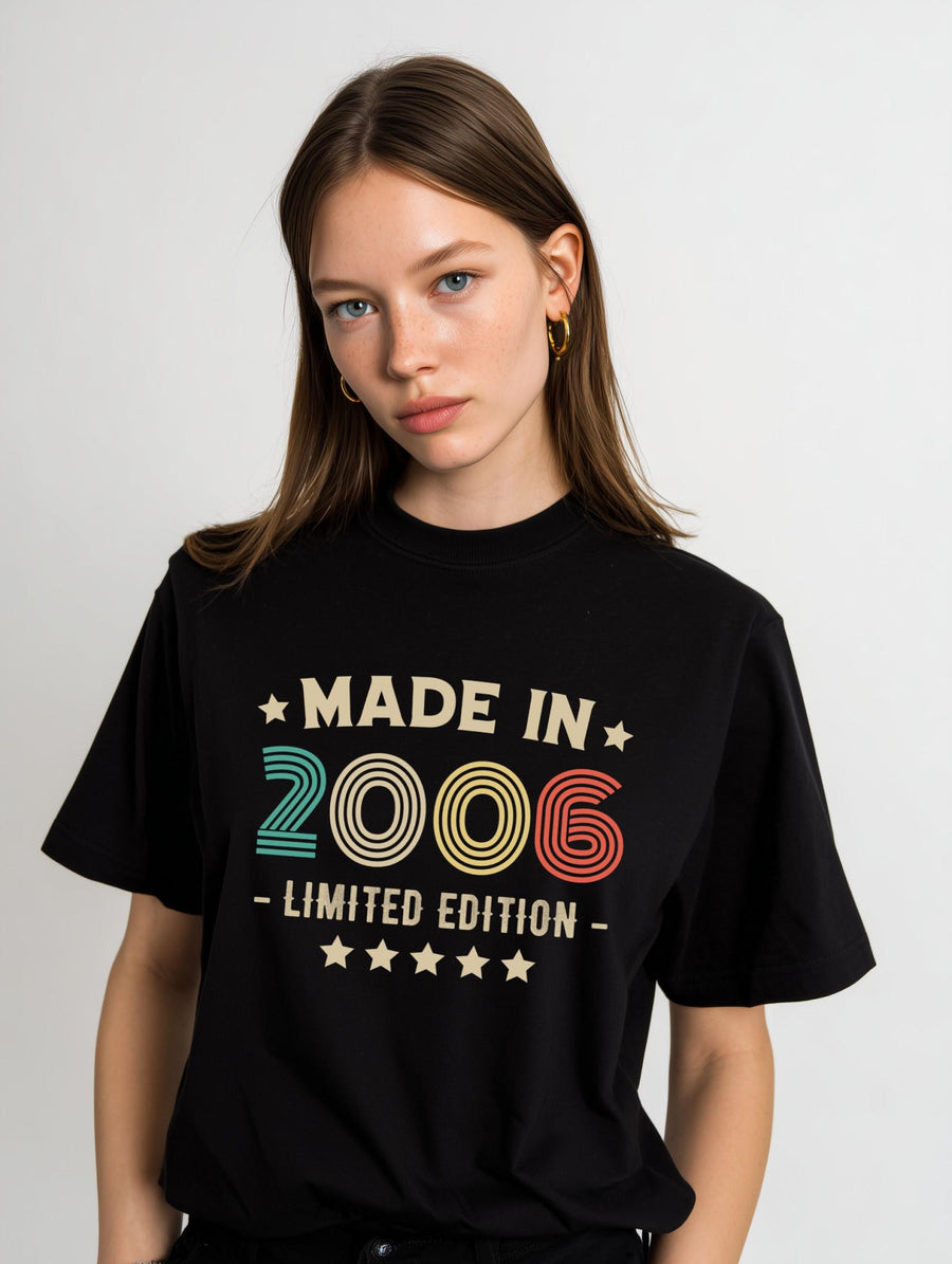 2006 20th Birthday T-Shirt | Vintage Limited Edition Tee