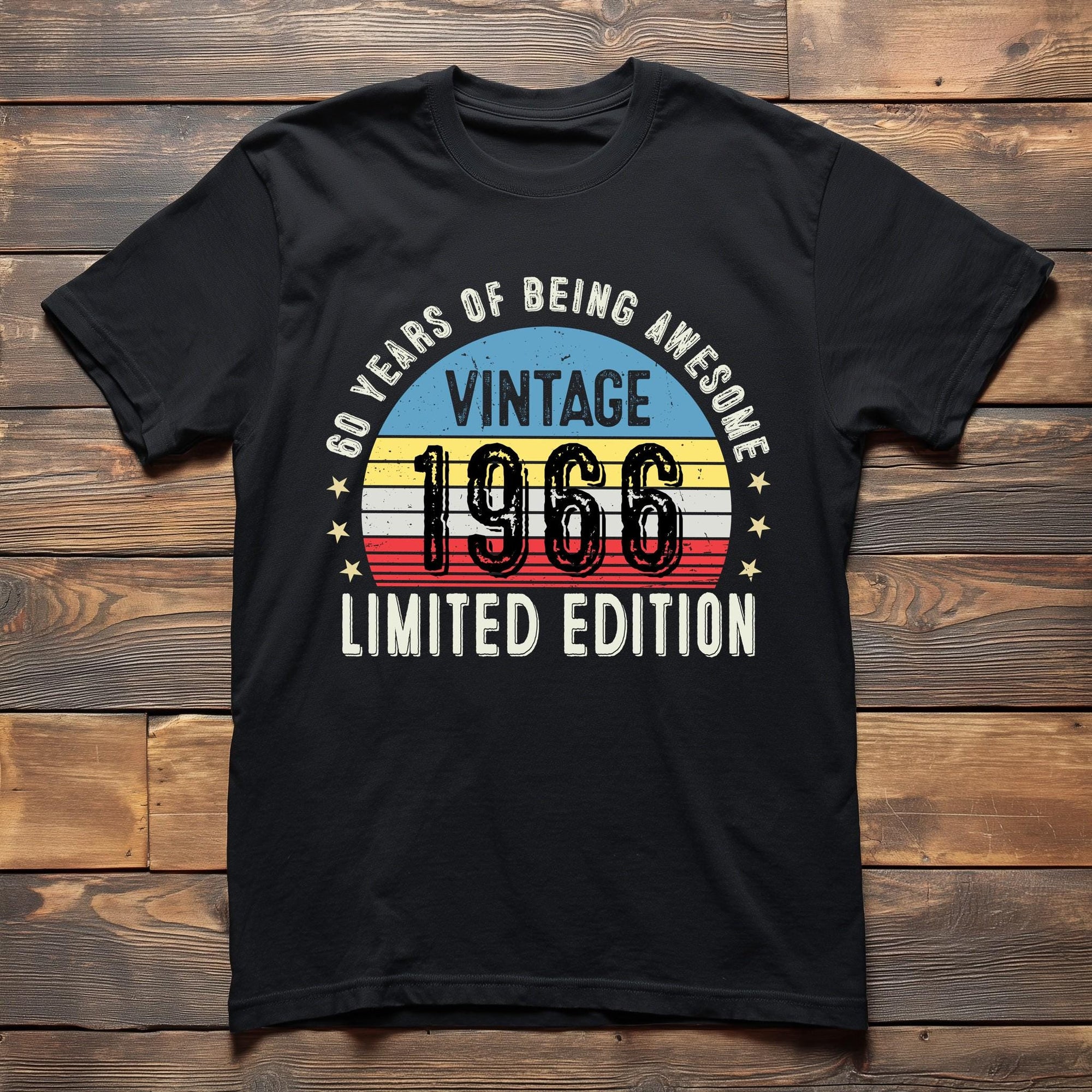 1966 60th Birthday T-Shirt | Vintage Limited Edition Design