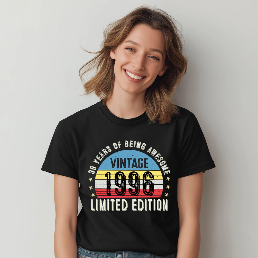 Vintage 1996 30th Birthday Shirt - Limited Edition 30 Years Tee